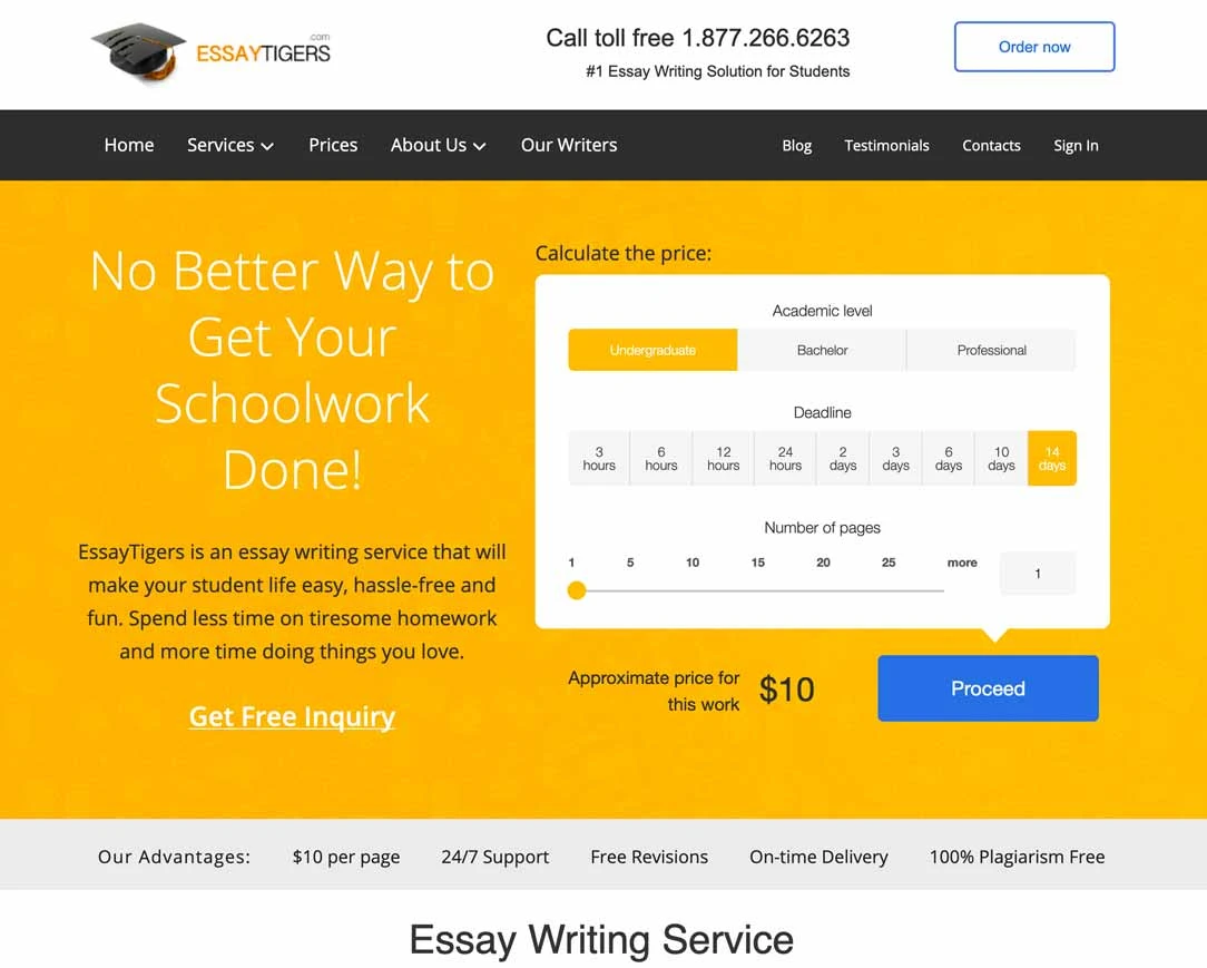 EssayTigers.com Review